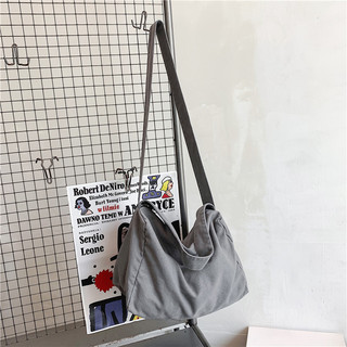 Túi đeo vai và đeo chéo vải canvas phong cách Nhật Bản mới
