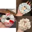 Dễ Thương Chấm Bi Đeo Kính Miffy Thỏ Tóc Ngọt Scrunchy Cô Gái Trái Tim Buộc Đuôi Ngựa Đầu Dây Bóng 2025 Dây Cao Su