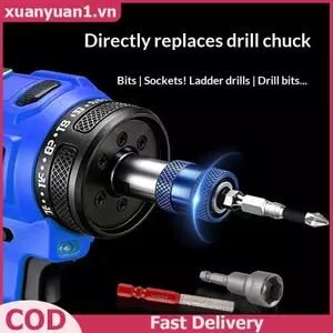 Bộ công cụ tuốc nơ vít XUAN với giao diện từ tính M10 có giá đỡ Bit kim loại bền bỉ cho nhiều mục đích sử dụng tại nhà VN
