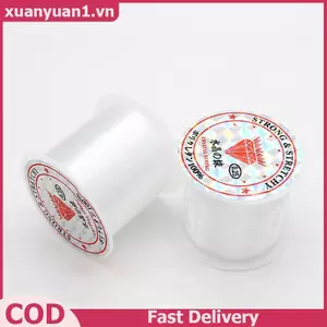 XUAN 1PC Dây câu Nylon PE có độ bền cao Dây thun Dây vô hình Dây sợi Polyester Dây sợi đơn Dây buộc dây mạnh VN