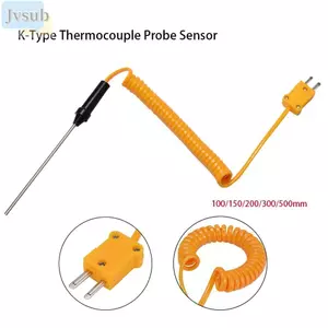 Cặp nhiệt điện loại K JVSUB Dụng cụ đo nhiệt độ chất lượng cao -50C đến 1200C