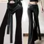 OUSXA Punk Thắt Lưng, Da PU Cực Dài Hiphop Jeans Thắt Lưng, Quần Jean Trang Trí Y2K Cá Tính Eo Trang Trí Phụ Kiện Dây Thắt Lưng Trang Trí Thắt Lưng Phụ Kiện