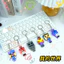 Móc khóa Chibi ngẫu nhiên PVC 3D Pixel Hình | Phụ kiện túi đựng theo chủ đề trò chơi bền bỉ | Món quà hoàn hảo dành cho những người đam mê