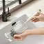 {AKIN} Bàn chải cốc xốp cầm tay dài 2 trong 1 làm sạch gia đình có đầu mở rộng Dễ dàng để làm sạch sâu cốc và chai {a}