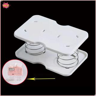 N & X 2 Chiếc Hộp Đựng Khăn Giấy Hỗ Trợ Lò Xo Tự Động Nâng Giá Đỡ Khăn Giấy Lò Xo Dễ Dàng Pi Lên Hộp Đựng Khăn Giấy Phù Hợp Với 90% Hộp.