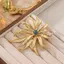 Trâm cài hoa dát sang trọng dành cho nữ Pin kim loại cho bộ đồ váy Sự kiện đặc biệt Phong cách bảo hộ lao động