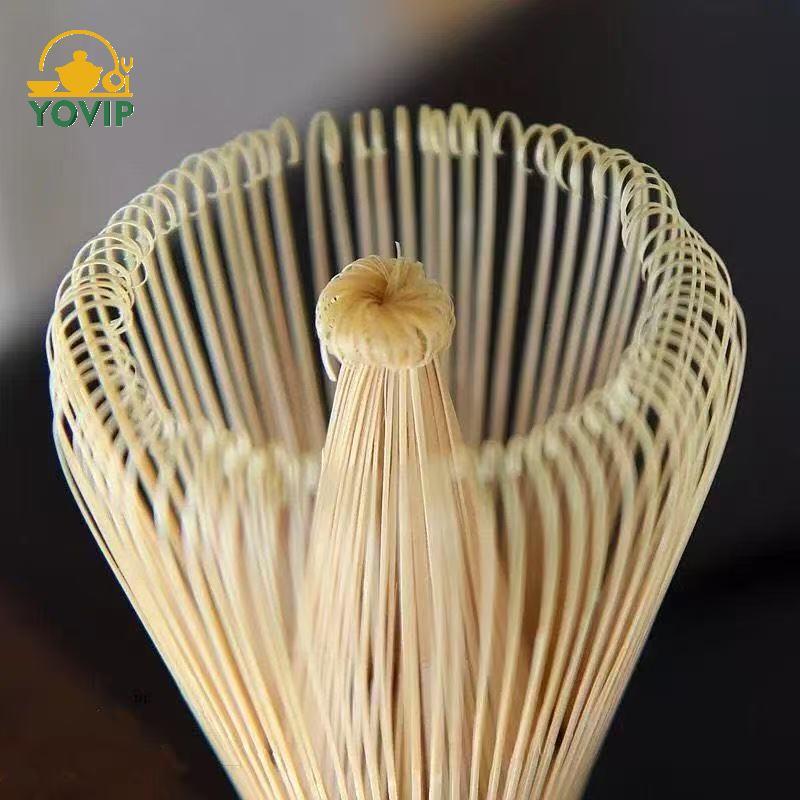 YOVIP Tre Phong Cách Nhật Bản Matcha Đánh Trà Bàn Chải Trà Phụ Kiện Để Làm Trà Matcha 120 Prongs VN