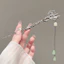 Mới Phong Cách Trung Quốc Hoa Hạt Bạc Kẹp Tóc Hợp Kim Nữ Kẹp Tóc Mũ Đội Đầu Sau Cổ Cao Cấp Kẹp Tóc Tua Rua