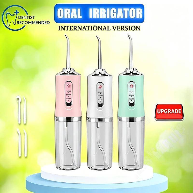 Trong Kho Uống Irrigator Du Lịch Di Động Nước Flosserm Nha Sĩ Rmended New Mô Hình Cá Tuyết