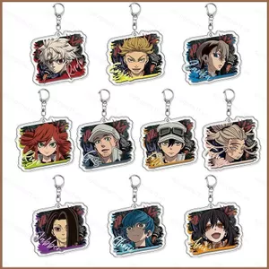 SQ11 GACHIAKUTA Acrylic Móc Khóa Anime Riyo Reaper Rudo Surebrec Mặt Dây Chuyền Bền Cho Ba Lô Túi & Chìa Khóa