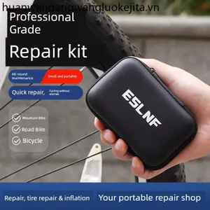 Bộ dụng cụ sửa chữa xe đạp đa năng kèm bơm và miếng vá lốp xe đạp leo núi tiện lợi