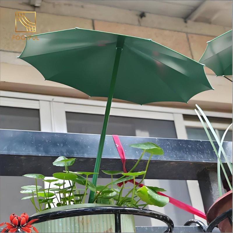 Sun Shade Cover Block Plant Umbrella Phụ kiện sân vườn dù chịu thời tiết cho hoa chậu ngoài trời