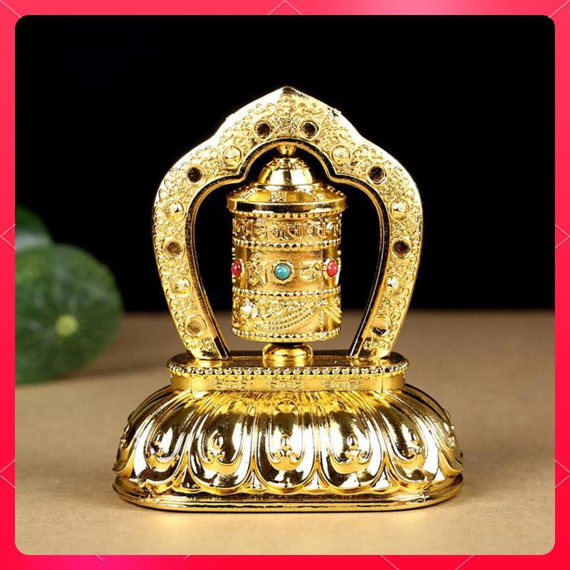Phong Thủy Phật Giáo Cầu Nguyện Bánh Xe Nội Thất Ô Tô Để Bàn Kinh Thánh Phụ Kiện Trang Trí Nhà Tôn Giáo Trang Trí Năng Lượng Mặt Trời