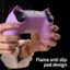 STABFOAM cho da điều khiển PS5, tay cầm chơi Game bằng silicon chống trượt, Vỏ bảo vệ hấp thụ sốc công thái học siêu mỏng đầy màu sắc cho phụ kiện trò chơi PlayStation 5