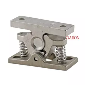 Khóa cửa có tải lò xo DARON, Khóa chặn cửa bằng thép không gỉ hạng nặng, Bảo vệ tường Phần cứng bền bỉ Đa năng Cảm ứng khóa hạt Khóa người cắm trại