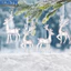 <cosyh>Acrylic Ornament Charming Vibe Lightweight Display Modern Design Sturdy Material