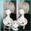 SY3 Bungo Đi Lạc Chó Nakajima Atsushi Cosplay Tóc Giả Bạc Halloween Trang Phục Hóa Trang Hiệu Suất Lông Tơ Tóc YS3