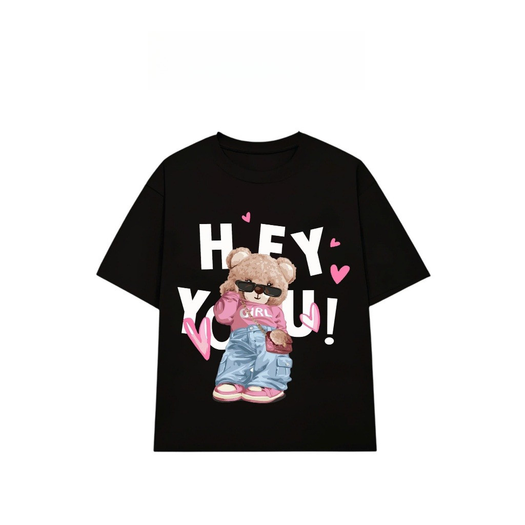 Áo Thun Nam Nữ cotton 100% mẫu HEY YOU Fullbox form UNISEX NĂNG ĐỘNG THOẢI MÁI