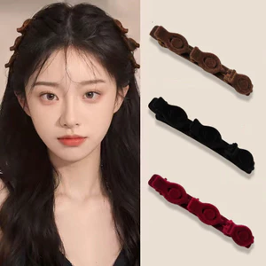 Mới Kẹp Tóc Bện, Phù Hợp Cho Làm Đẹp Và Cắt Tóc