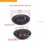 CATMALLER88 1 / 2 Cái Tweeter Cuộn dây giọng nói, Màng màng lụa 5.4Ohm KSV, Bảo trì loa phụ kiện loa DIY 20 / 25mm