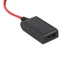 Cáp chuyển đổi btsg 23cm 2Pin Nam sang USB Nữ Cung cấp khả năng tương thích đầu ra 5V 9V 12V với công nghệ QC3 0