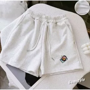 Quần short , quần đùi nữ chất cotton tầu màu Xám mặc mát mẻ mùa hè -thoitrang