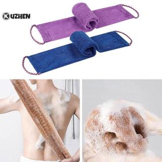 KUZHEN 1 Miếng Bọt Biển Lưới Châu Phi, Lưới Tẩy Tế Bào Chết Toàn Thân Châu Phi 31,5inch Lưới Rửa Nóng