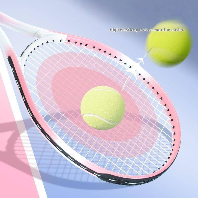 MUQV 1 Cái 21Inch Vợt Tennis Nhẹ Người Mới Bắt Đầu 3-12 Tuổi Tennis Raet Cho Trẻ Em Trẻ Sơ Sinh Trò Chơi Thể Thao Ngoài Trời n