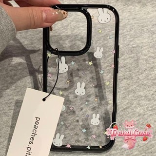 Thích Hợp Cho IPhone 16 15 14 13 12 11 Pro Max X XR XS 7 8 Plus Vỏ Điện Thoại Thỏ Dễ Thương Mèo Acrylic Nơ Vỏ Cứng LBK