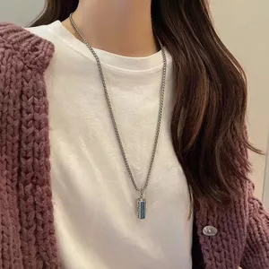 Lục Giác Phạn Sáu Xương Rồng Mantra Liên Kết Mặt Dây Chuyền Áo Len Dây Xích Phong Cách Dài Phù Hợp Với Độc Đáo Sáng Tạo Niche Vòng Cổ 26.3.22