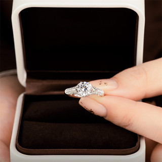 Nhẫn Zircon Bạc S925 Trang Sức Thời Trang Đơn Giản Quà Tặng Nữ Mặc Hàng Ngày