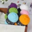 Nhóm Len Bốn Dây Sữa Cotton Handmade Nhà Dệt Đan Yi Cotton 4 Sợi Len Dày MUE6