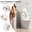Dụng cụ nâng nắp bồn cầu, nắp bồn cầu dán lá, tay cầm không bị bẩn tay.