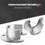 ✨Homie✨Giá đỡ thanh treo tủ quần áo inox cao cấp ,pas đỡ thanh rèm cửa inox