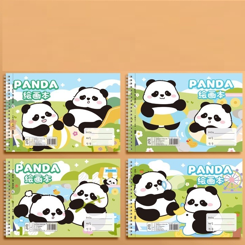 Quyển 30 tờ giấy vẽ A4 cho bé in hình Capybara Panda dễ thương MUN STORE QUYENVECAPY1461