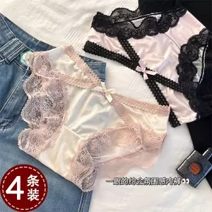 6 Quần Lót Ren Gợi Cảm Nữ Phong Cách Chanel Thấp Eo Thoáng Khí Quần Đùi