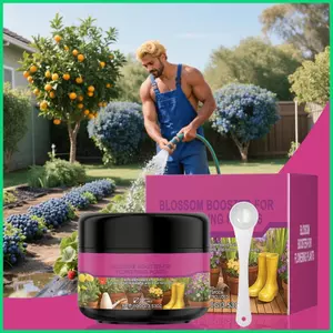 Phân bón tăng cường nở hoa với thìa 100g Tăng cường hoa Cây trồng trái cây chuyên nghiệp Phân bón hoa cho gia đình jiwvn