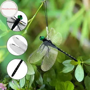 Hooudou Ngoài Trời Đuổi Muỗi Mô Phỏng Lớn Chuồn Chèn Thanh Chuồn Đuổi Muỗi Thần Mô Hình Đồ Chơi Cánh Chiều Dài 14cm VN