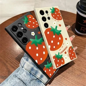 Ốp Điện Thoại Thiết Kế Dâu Dễ Thương Cho Realme 9i 6i 5i 5 5s GT Neo 5 3 2 3T Master Edition Q3 Pro CarnivalShockproof Mềm TPU Ốp lưng