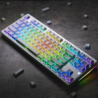 [Ship Nhanh] Keycap Folded Shadow Led Viền - PBT Siêu Dày - Cherry Profile - Keycap Xuyên Led - Coobe Store
