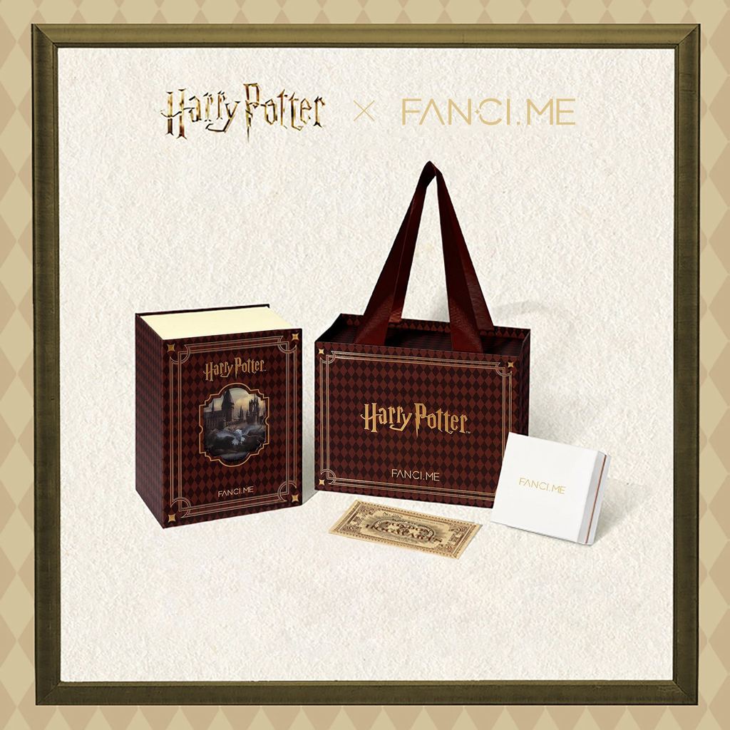 Vòng cổ bạc Harry Potter x FANCIME Hedwig Sterling