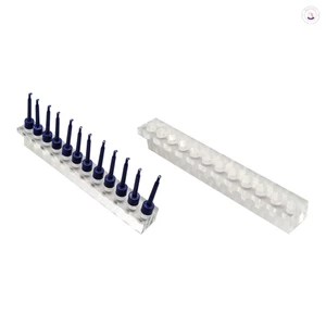 Đế trưng bày ruồi có đế pha lê để quan sát và chụp ảnh phụ kiện câu cá