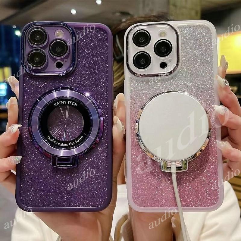 Realme P4 Lite 5G 4G Họa Tiết CD Lấp Lánh Giá Đỡ Từ Tính Ốp Lưng Điện Thoại Realme P4 Lite Power P4x P4Lite RealmeP4 Lite 5G Full Camera Bảo Vệ Phim Lấp Lánh Vỏ Điện Thoại Có Giá Đỡ