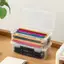 Hộp lưu trữ nhựa trong suốt Springevenstar Bla có nắp cho bút, bút chì, bút đánh dấu, đồ dùng học tập & tổ chức văn phòng, sắp xếp bàn làm việc Springevenstar
