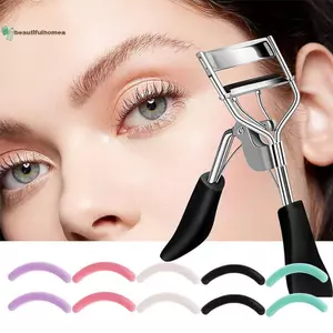 BeautifulHomeA 24 / 60 / 100 Chiếc Miếng Đệm Thay Thế Máy Uốn Mi Độ Co Giãn Mạnh Không Dễ Phá Vỡ Thay Thế Dải Cao Su Trang Điểm Dụng Cụ Tạo Kiểu Tóc VN