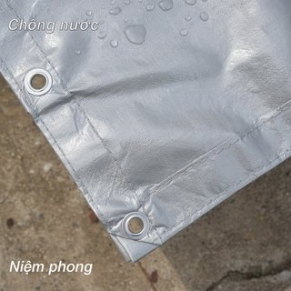 Tấm bạt chống nước PE cách nhiệt che mưa nắng cho ban công sân vườn ngoài trời