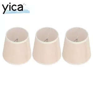 YICA 3 Tấm Che Đèn, Kẹp Trên Thiết Kế Vỏ Đèn Vải, Đèn Chùm Chiều Cao 4,31 inch Hiện Đại Bóng Đèn Sàn Đèn