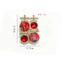 WHX-Trung Quốc Phong Cách Thêu Happy Word Trâm Chống chói Trâm Cài Đám Cưới Trung Quốc Mới Lưu Niệm Trâm Cài Năm Mới Lễ Hội Quần Áo Phụ Kiện