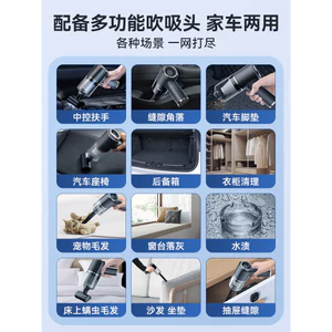 🔥máy hút bụi cầm tay cho ô tô máy hút bụi gia đình nhỏ máy hút bụi để bàn Máy Hút Bụi Ô Tô Không Dây Cầm Tay Nhỏ Siêu Mạnh Hút Xe Mạnh Mẽ Nội Thất Ô Tô Máy Hút Bụi Mini Chuyên Dụng