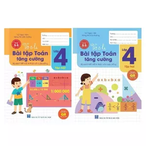 Sách - Vở ô li Bài Tập Toán Tăng Cường Lớp 4 - Kết Nối
